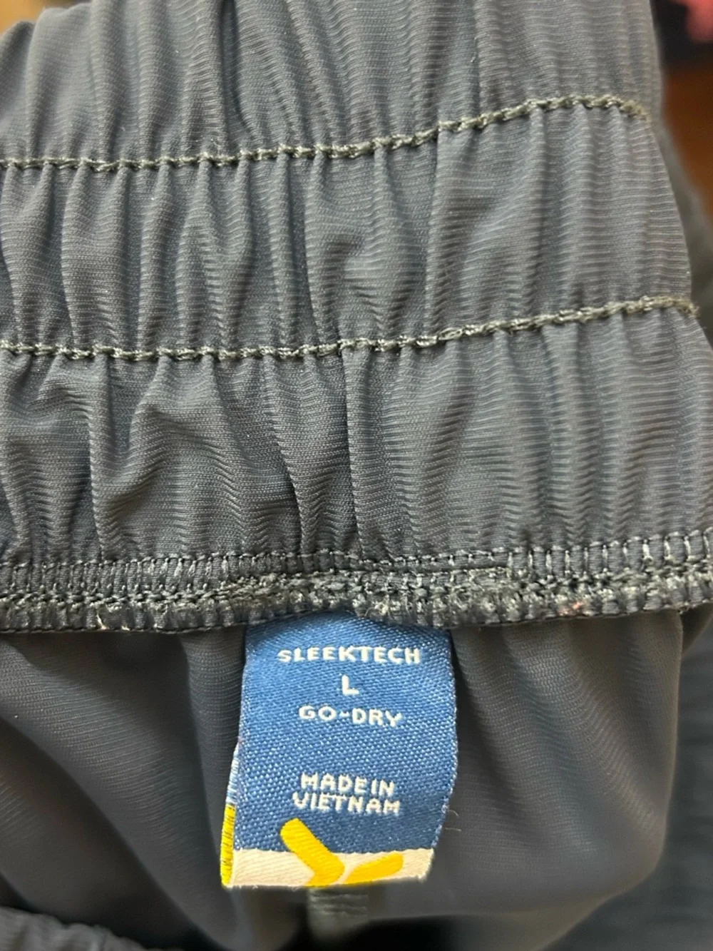 Old Navy Sleektech Go Dry Blue Athletic Joggers - Size L - Picture 4 of 5